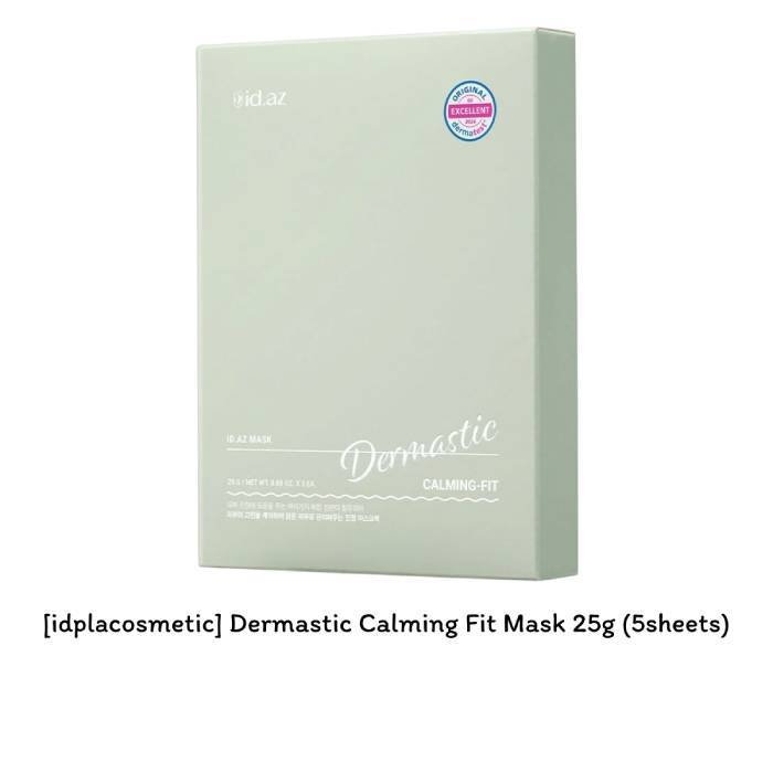 [id placosmetic] Mặt nạ làm dịu da Dermastic 25g (5 tờ) / K-BEAUTY