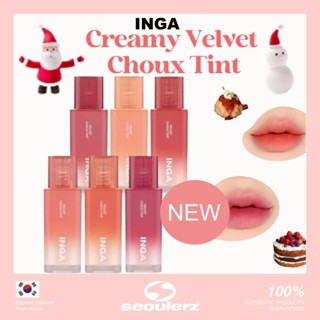 Son Môi Kiêm Má Hồng  Inga  Son tint môi mịn lâu trôi dạng matte velvet Tint  Giáng Sinh Event  