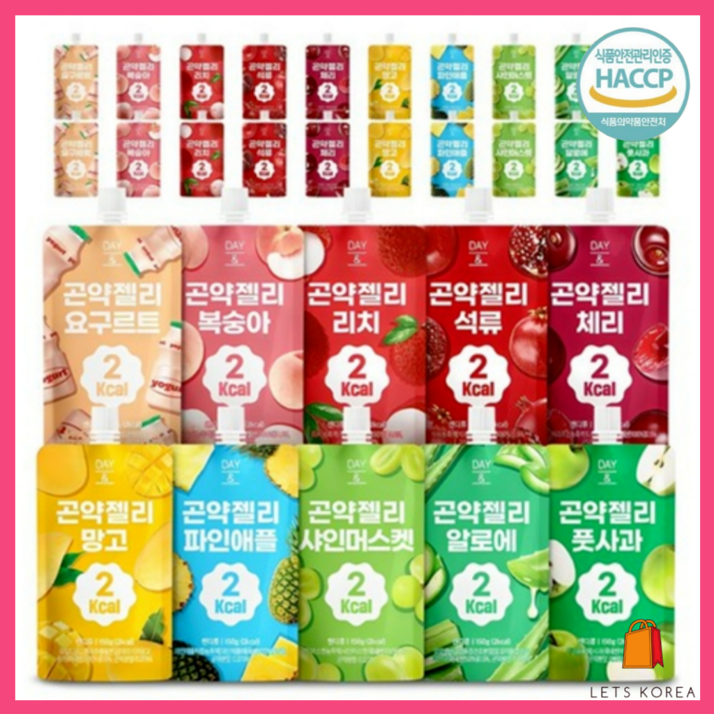 DAY & Konjac Jelly – Chỉ 2 Kcal Đồ ăn nhẹ trái cây không có tội