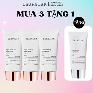 [Dearglam] SET 3 Kem Chống Nắng Nâng Tông  3 trong 1 tặng 1 kem chống nắng serum auqa dưỡng ẩm ( toneup suncream + 1 aqua serum suncream)