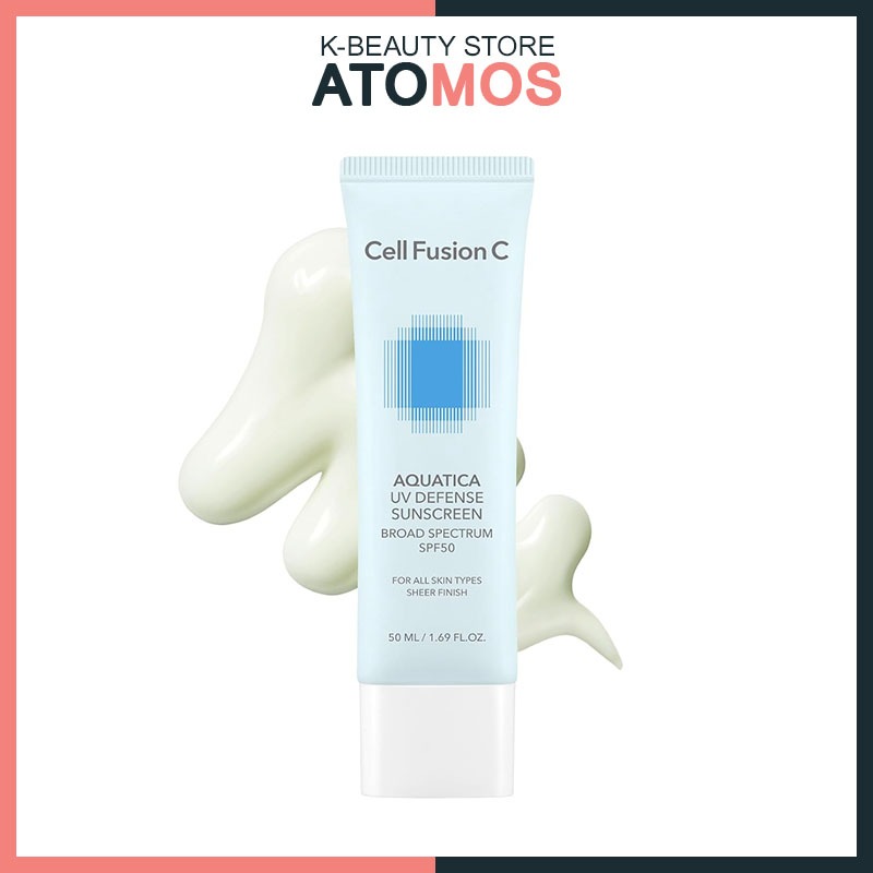 [Cell Fusion C] Kem chống nắng Aquatica UV Defense SPF 50, 50ml
