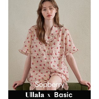 [RESTOCK] [BASIC-LINE] (B25214WPSSN) ULLALA PAJAMAS Sopberry Set bộ đồ ngủ mặc nhà cute nữ