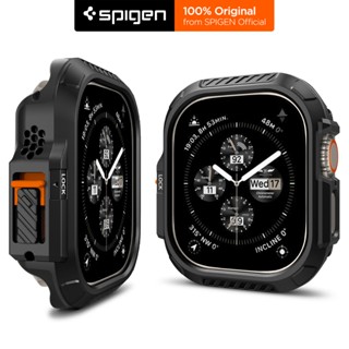  Ốp Đồng Hồ Thông Minh Apple Watch Ultra 3 Ultra 2 Ultra 49mm Lock Fit Spigen - Thiết Kế Bền Bỉ Tinh Tế 