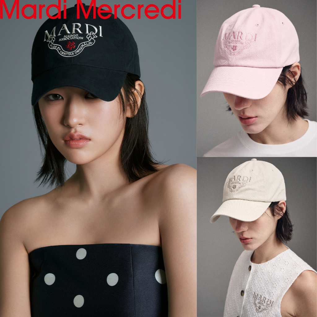 [MARDI MERCREDI] CAP ALUMNI CLASSIQUE, CLASSIQUE GIẶT _ 7 màu / sản phẩm KR chính hãng 100% / vận ch