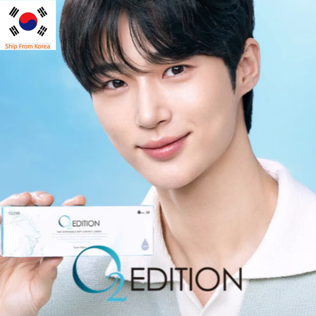OLENS O2 EDITION 40P Ống kính tiếp xúc 1 NGÀY, ống kính hàn quốc, ống kính