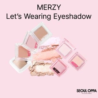 [MERZY] Phấn mắt Let 's Wearing – 8 màu / 3 họa tiết (Matte 2g, Pearl Matte 1.8g, Shimmer 1.8g)
