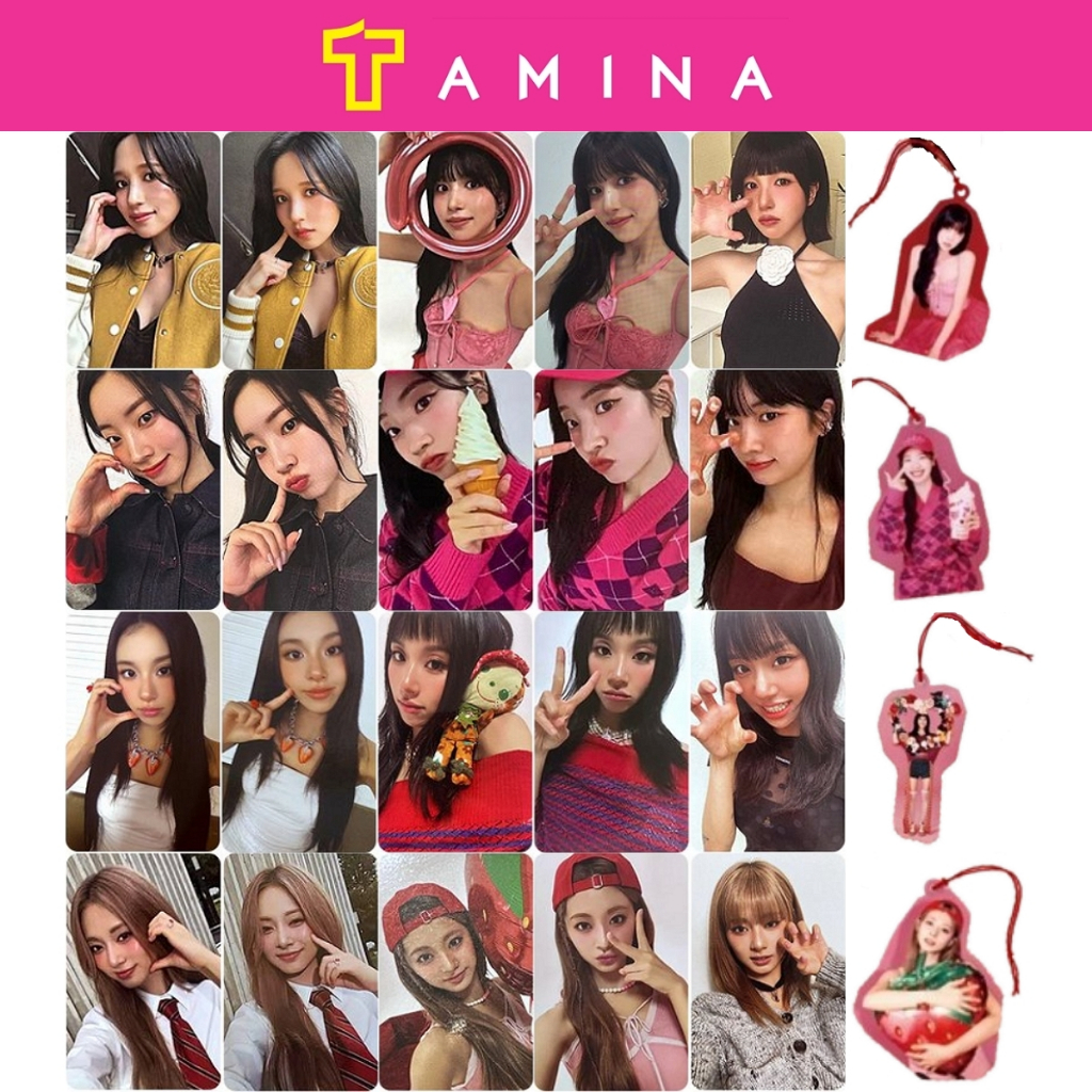 TWICE 14th Mini Album STRATEGY Album Photocard 2 (Mina, Dahyun, Chaeyoung, Tzuyu)