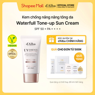 [d'Alba Official] Kem chống nắng nâng tông da Waterfull Tone-up Sun Cream SPF 50+ 50ml