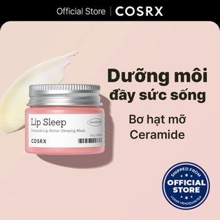  Mặt nạ môi chiết suất bơ COSRX Ceramide Lip Butter Sleeping Mask 20g giúp phục hồi dưỡng ẩm môi 