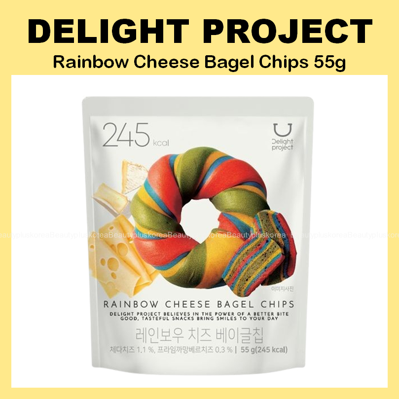 [DỰ ÁN DELIGHT] Chip Bagel phô mai cầu vồng 55g