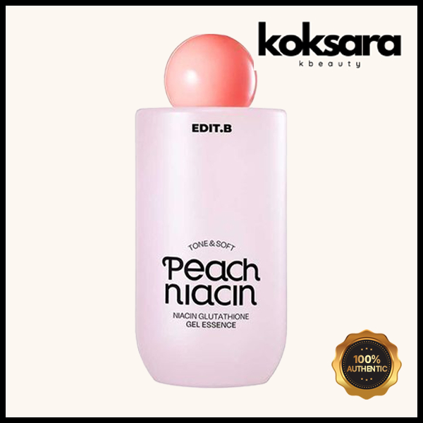 Edit.B Tone & Soft Peach Niacin Glutathione Gel Essence 200ml