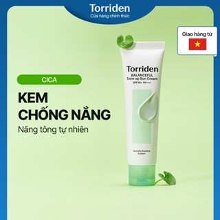 [Torriden Chính hãng] Kem chống nắng nâng tone da BALANCEFUL CICA với SPF 50+ PA++++, 60ml, Sun Cream