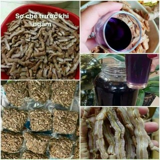 CỦ BA KÍCH TÍM KHÔ Loại 1(500g)