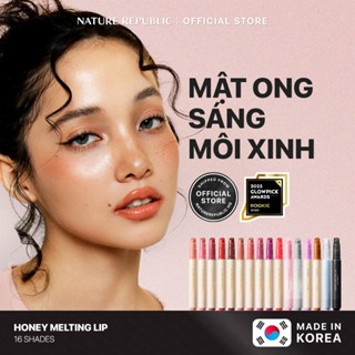 [Nature Republic] Môi màu phát sáng tan chảy mật ong | Son dưỡng môi màu kết thúc bóng & dưỡng ẩm