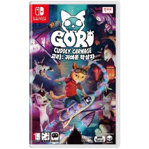 Nintendo Switch Gori Cuddly Carnage MỚI
