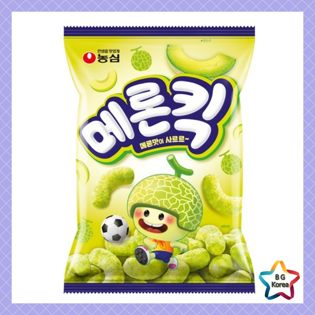 Nongshim Melon Kick Snack – Khoai tây chiên giòn ngọt & mặn (48g)