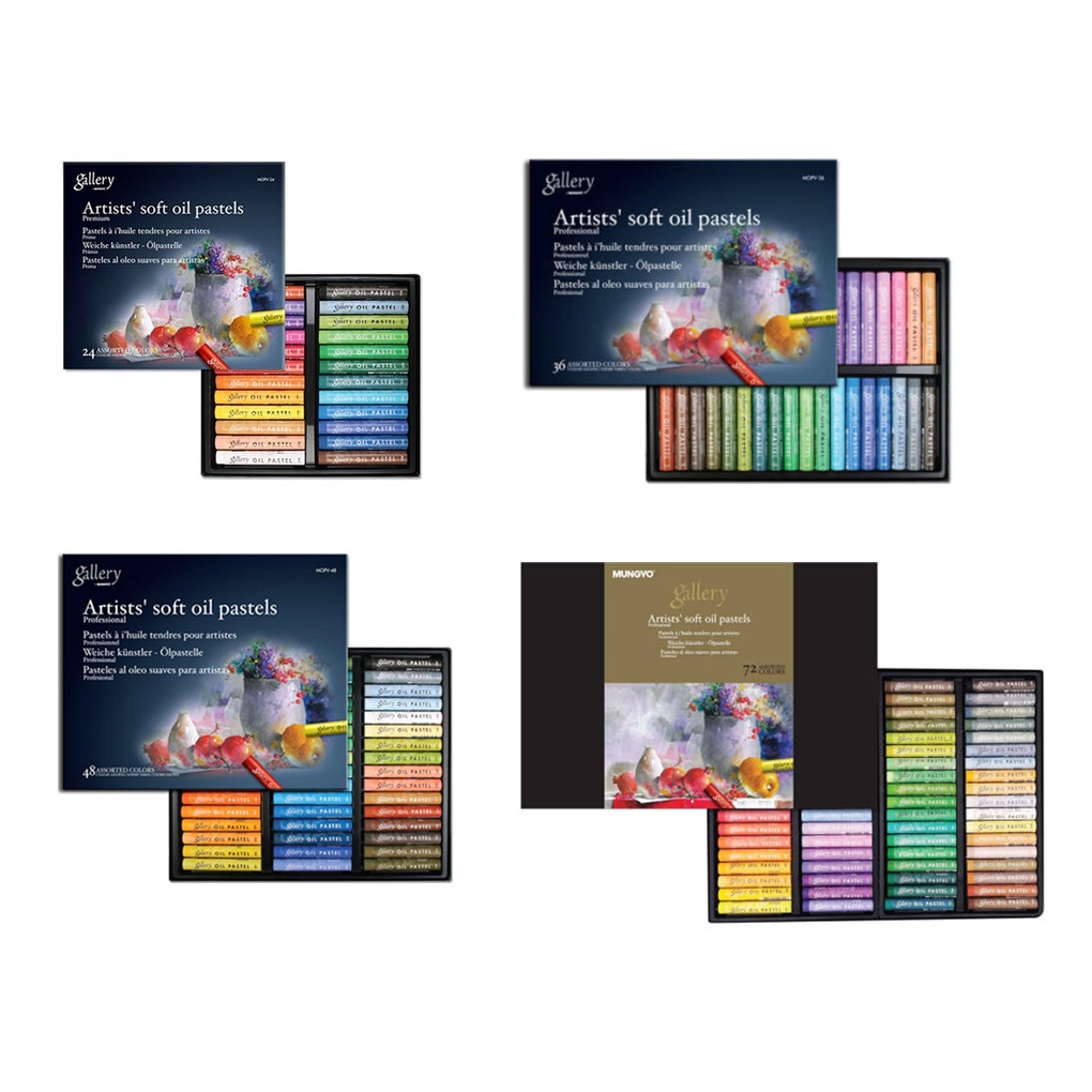 MUNGYO Artists' Gallery  Phấn dầu mềm 24, 36, 48, 72 màu MUNGYO Artists' Gallery