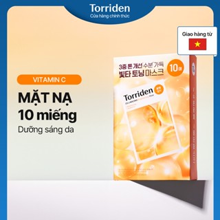 [Torriden Chính hãng] Mặt nạ giấy dưỡng trắng sáng da CELLMAZING chứa Vitamin C, 10 miếng, Mask