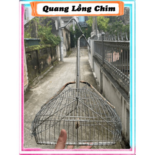 Lồng bẫy chim khuyên, chim hút mật inox Bình Dân - Quang Lông Chim