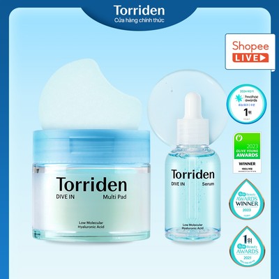 [ Torriden Live ] [SET] Serum DIVE IN và pad, 50ml+80miếng