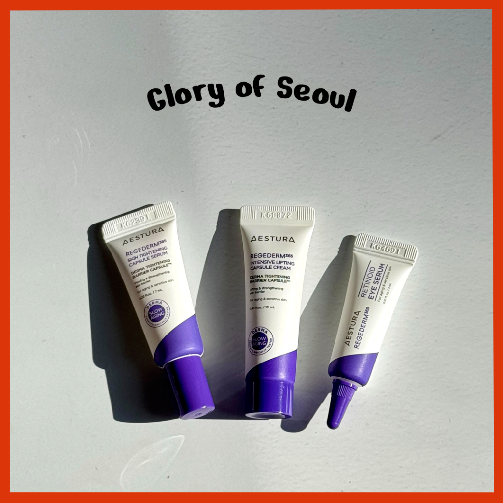 [Mini] Kem tím AESTURA Regederm10ml / Serum 7ml / Serum mắt 3ml