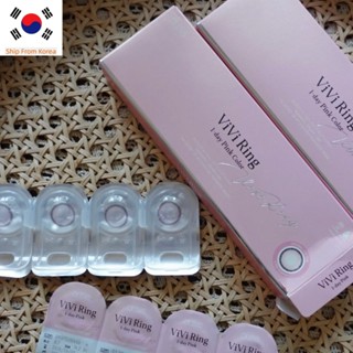 Kính áp tròng OLENS VIVIRING 1 NGÀY HỒNG 10P, ống kính hàn quốc, ống kính