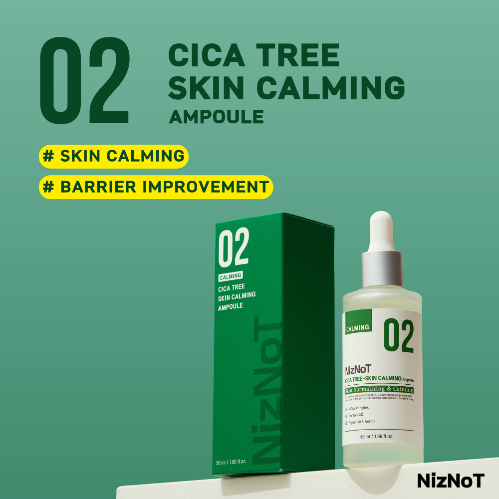 NizNOTE 02 Cica Tree-Skin Calming Ampoule 50ml