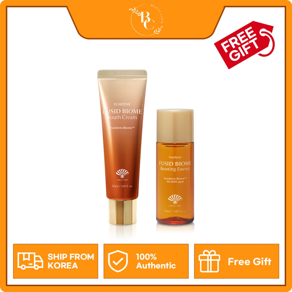 DongWha Pharm Fucidin Fucid Biome Youth Cream 50ml + Tinh chất tăng cường 55ml