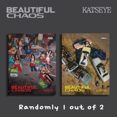 Album CHAOS ĐẸP KATSEYE (Ngẫu nhiên 1 trong 2) | Sách ảnh Kpop + Photocard + Poster + CD | Album chí