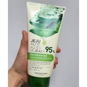 [THE FACE SHOP] Gel làm dịu lô hội Jeju tươi (300mL) -95% lô hội nguyên chất từ đảo Jeju Pristine
