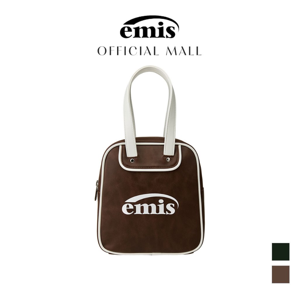 [EMIS OFFICIAL] Túi Xách Nữ Dáng Vuông Phong Cách Vintage – Vintage Square Bowling Bag | Chính Hãng 