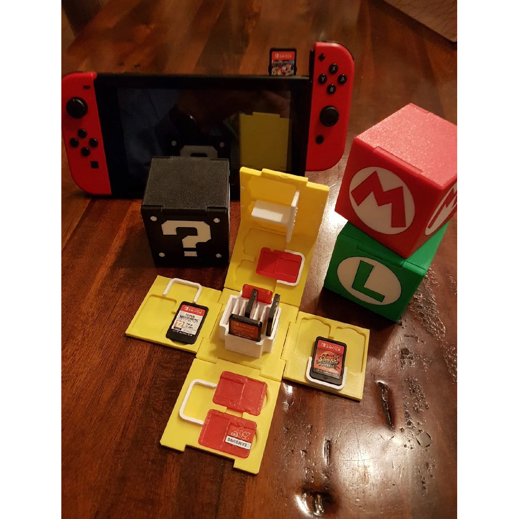 Hộp Đựng Thẻ Game Dạng Mystery Box - Game Cartridge Mystery Box Organizer