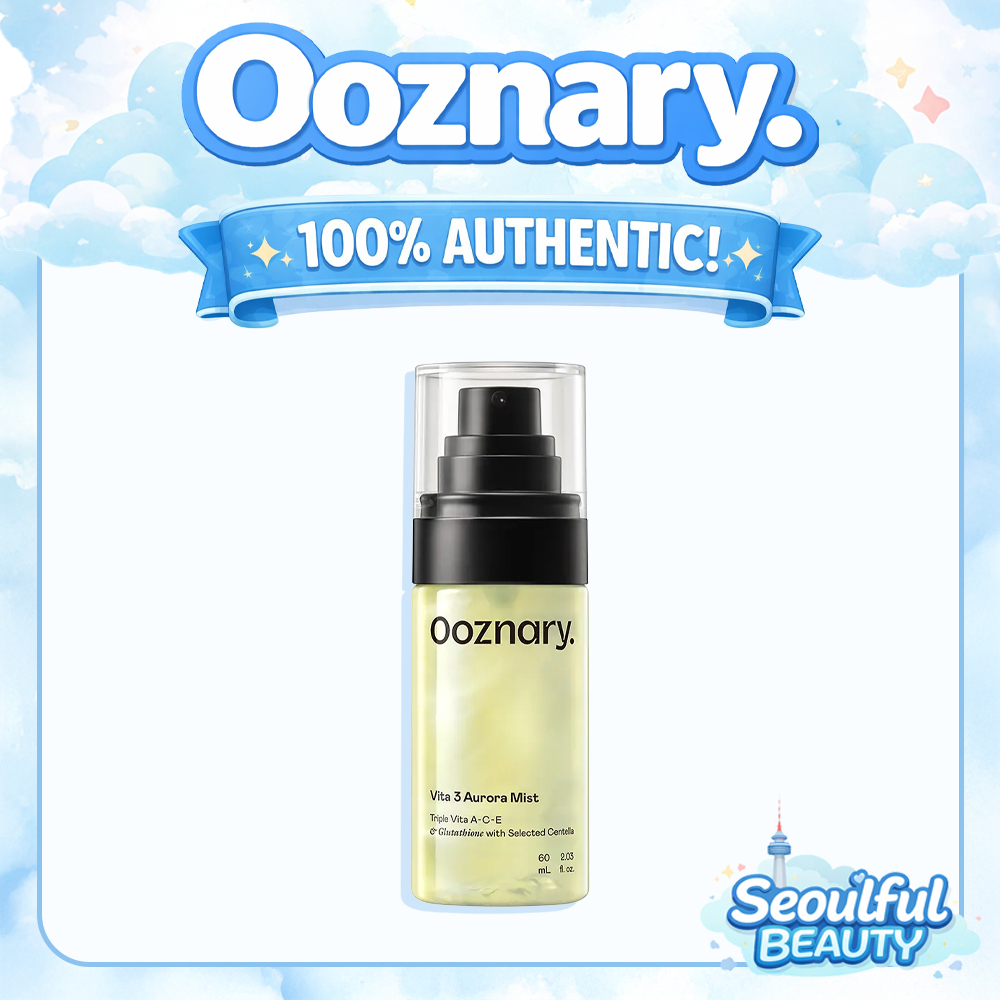 [Ooznary] Vita3 Aurora Mist 60ml | Xịt dưỡng ẩm mặt