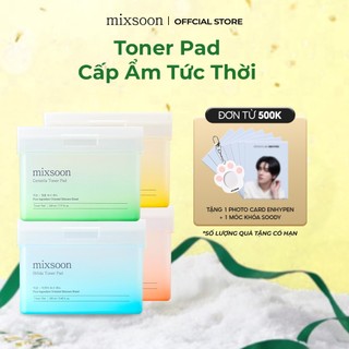  Toner Pad Cấp Ấm Chuyên Sâu Làm Dịu Và Hỗ Trợ Sáng Da Mixsoon 