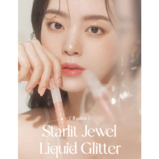 Dasique Starlit Jewel Liquid Long lanh | Jewel Shine Eye Glitter | Long lanh điểm đa năng