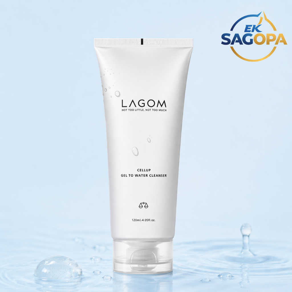 [LAGOM] Sữa rửa mặt Cellup Gel sang nước / Sữa rửa mặt dưỡng ẩm mặt 170ml / 1 cái