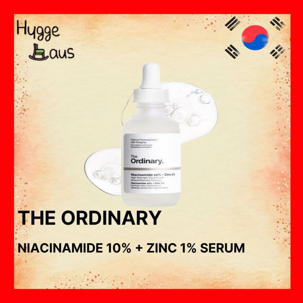 THE ORDINARY NIACINAMIDE CHÍNH HÃNG 10% + ZINC 1% SERUM 60ml