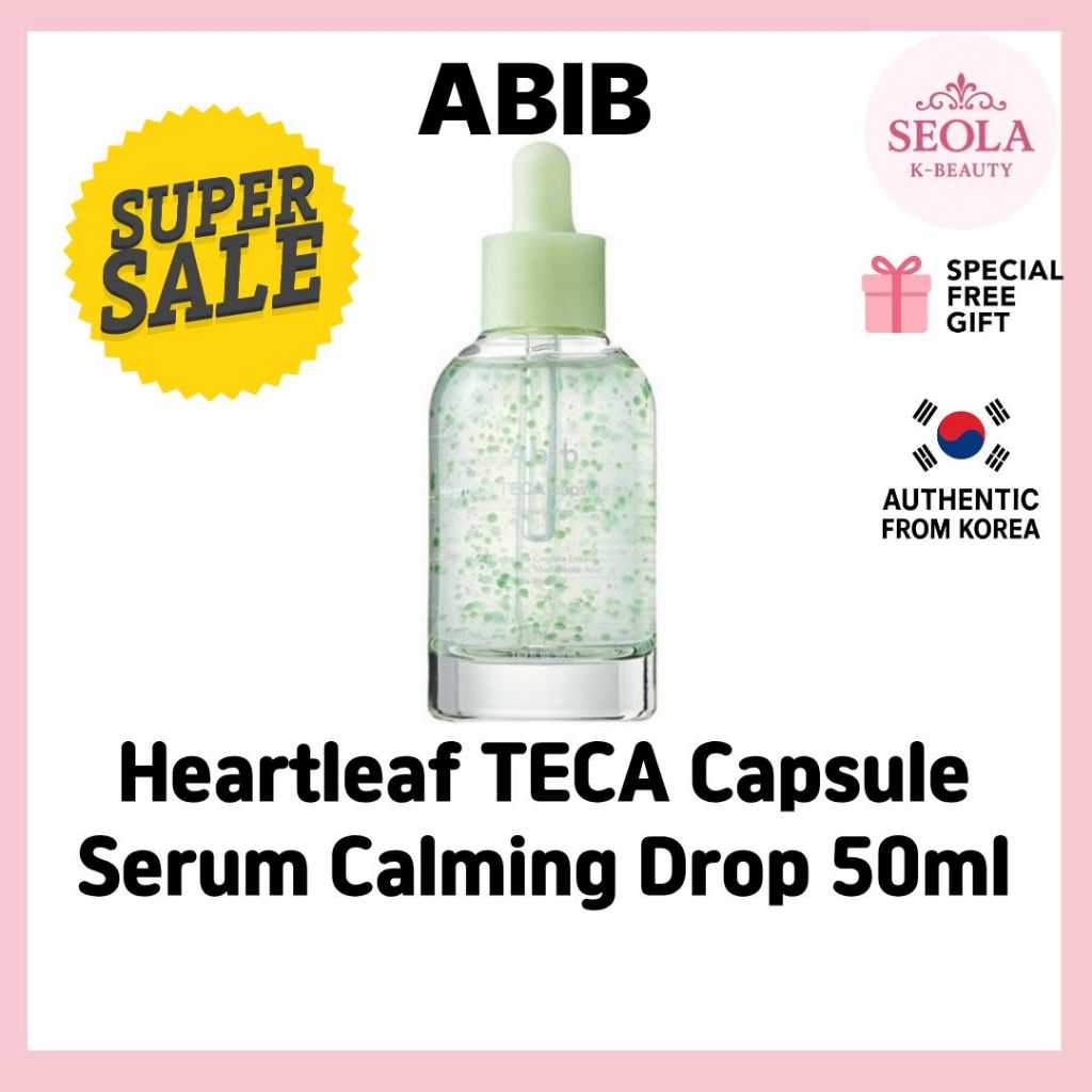[ABIB] Heartleaf TECA Capsule Serum Calming Drop 50ml