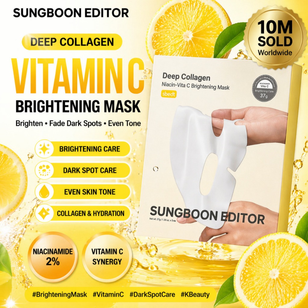 Mặt nạ Collagen Vitamin C Olive Young Viral Brightening Mask Dark Spot & Tone Care