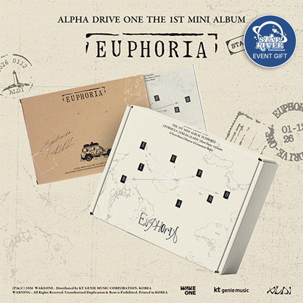 [STAR RIVER POB] ALPHA DRIVE ONE - Mini 1st [EUPHORIA] [STAR ROAD Ver.]