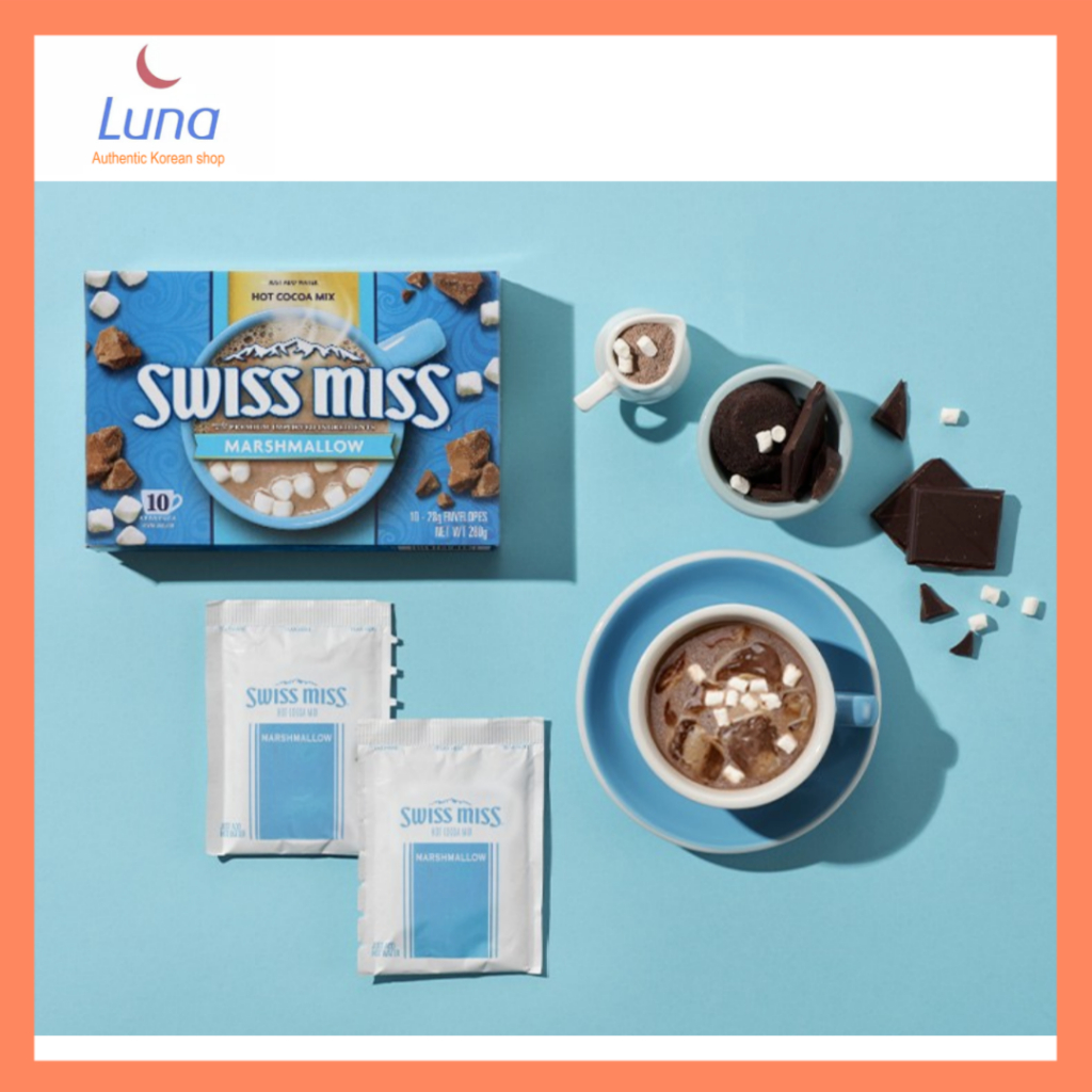 Swiss Miss Hot Cocoa Mix với kẹo dẻo