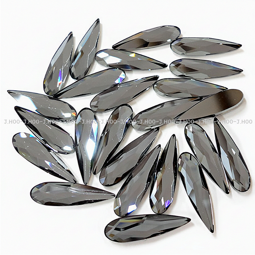 Swarovski 2304 Raindrop Flat Back 6 * 1.7mm (10 chiếc)