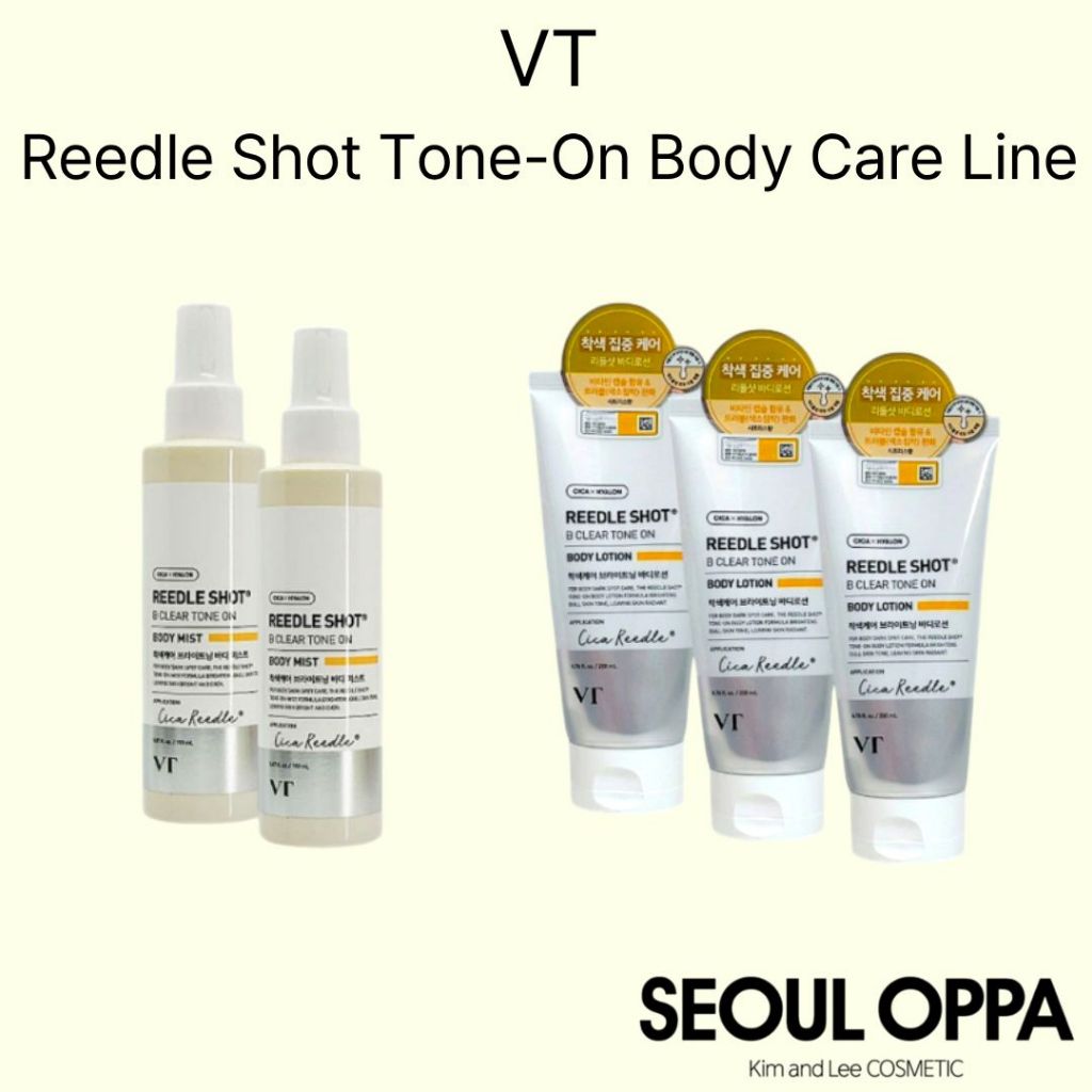 [VT] Dây chăm sóc toàn thân Reedle Shot B Clear Tone-On / Reedle Shot B Clear Tone-On Body Care Line