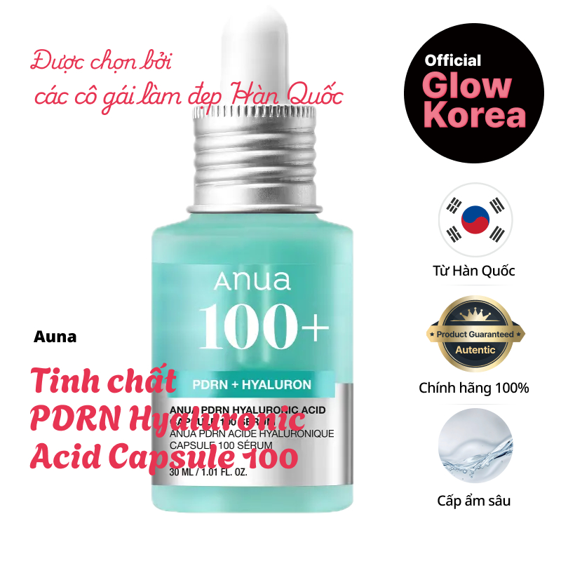 [Anua] PDRN Hyaluronic Capsule 100 Serum (Anua Tinh Chất PDRN Hyaluronic Capsule 100) / 30ml
