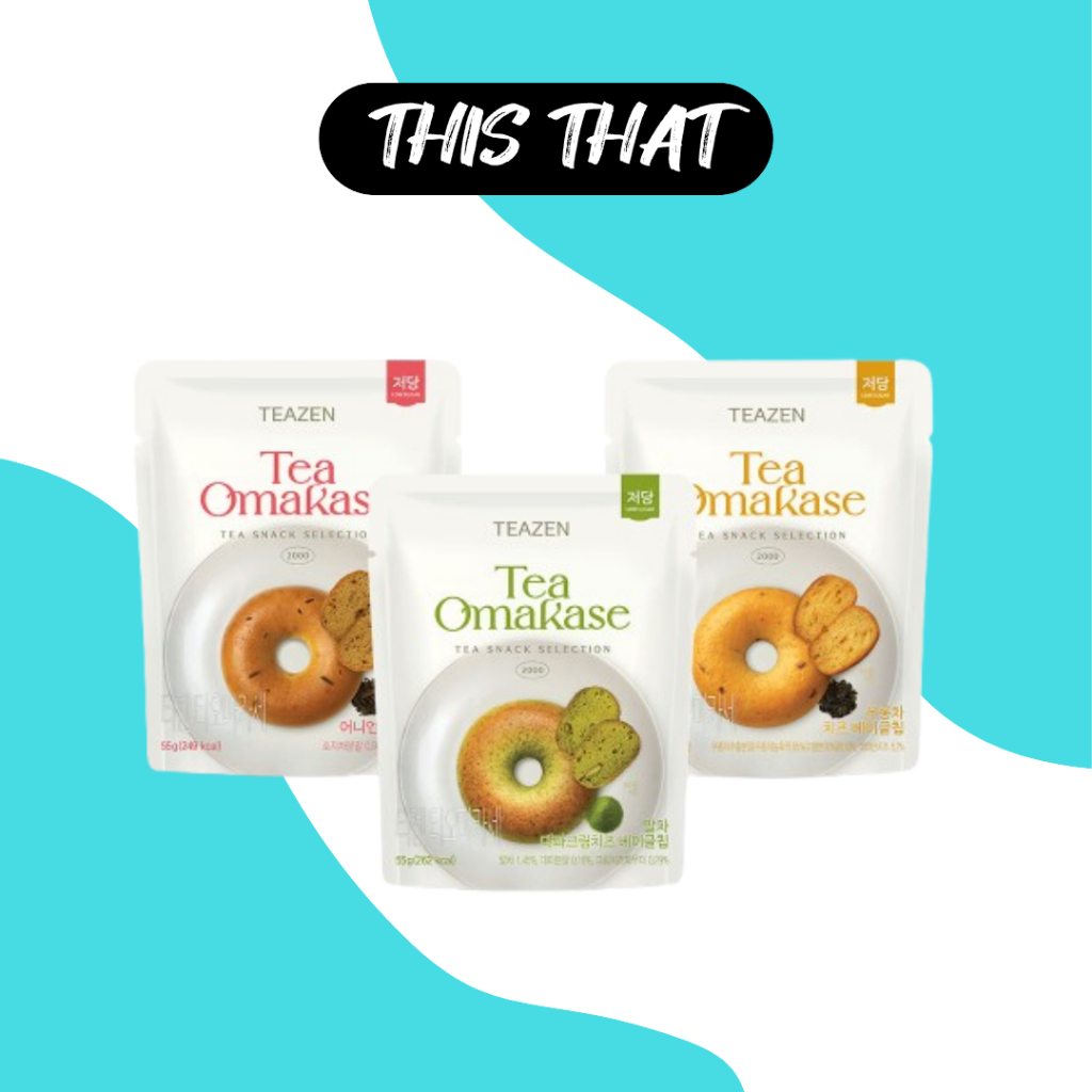 [TEAZEN] Trà Omakase Low Sugar Bagel Chips 3 hương vị