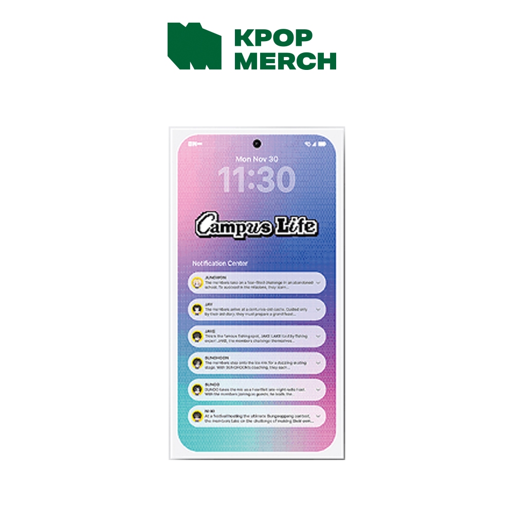 ENHYPEN - [ENHYPEN WORLD COUPON CARD COLLECTION] Campus Life Basic ver.