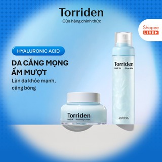 [Torriden Live] Combo 2 sản phẩm DIVE-IN - Kem làm dịu da + Xịt dưỡng căng bóng, 100ml+120ml