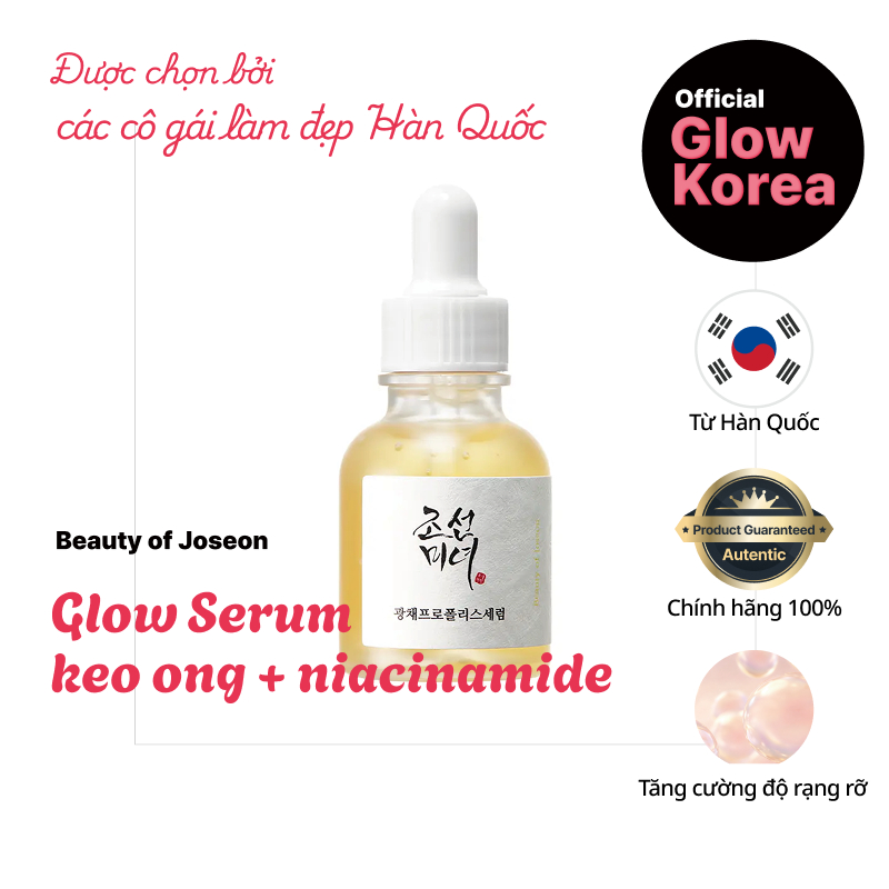 [Beauty of Joseon] Glow Serum : Propolis + Niacinamide (Beauty of Joseon Tinh Chất Glow Serum Propol
