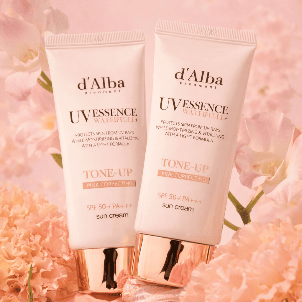 [d 'Alba] Kem chống nắng nâng tông hồng d'Alba Waterfull Vegan