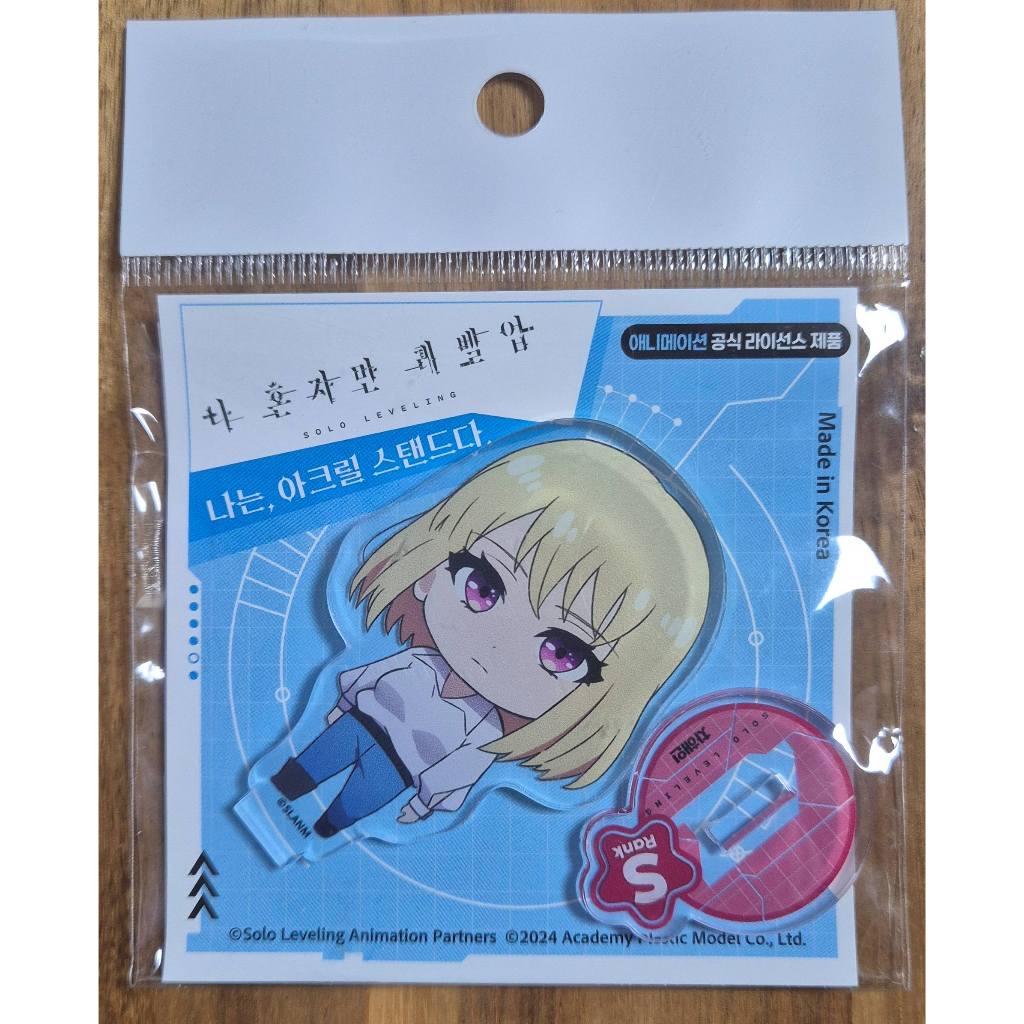 Academy Solo Leveling Acrylic Small Stand: Cha Hae-In Shizuku Kosaka Phiên bản Hàn Quốc